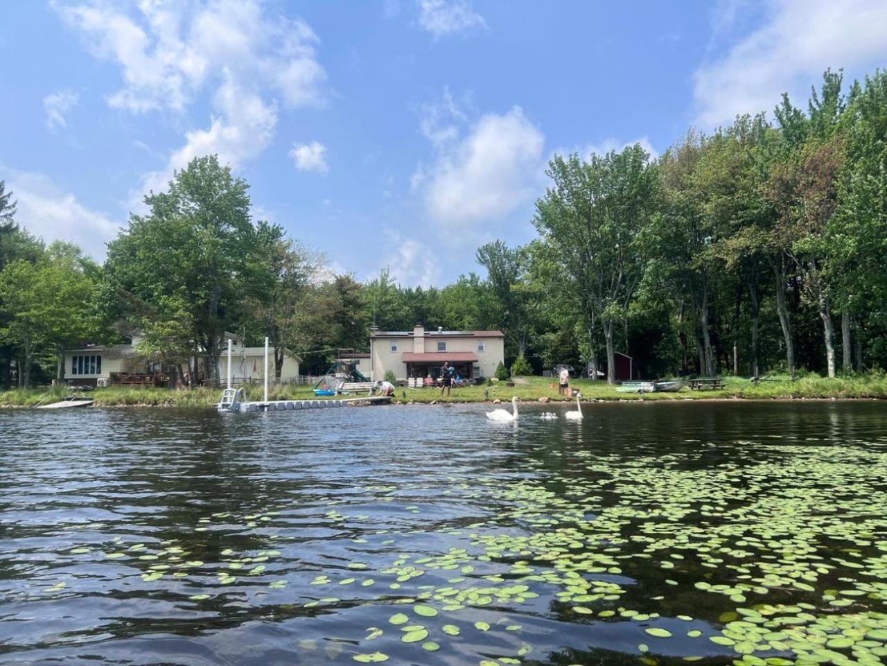 Hideaway - Lakehouse/Spa/Dock/ Pocono Summit Exteriör bild